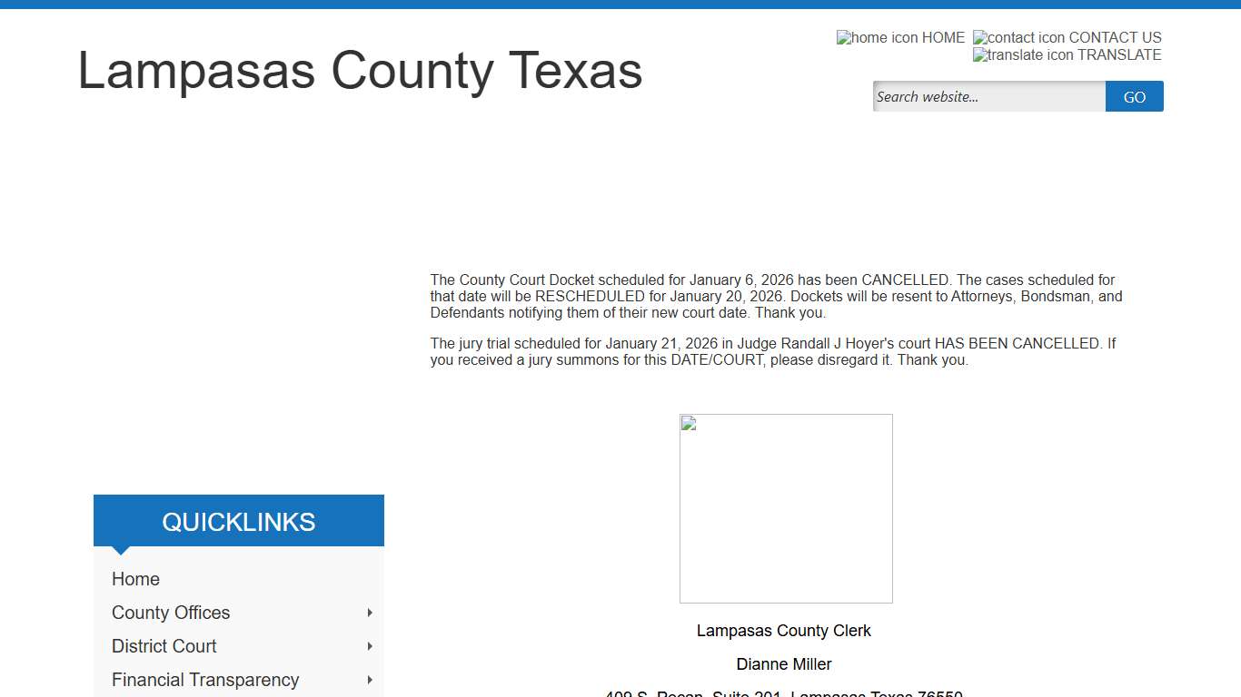 Lampasas County, Texas